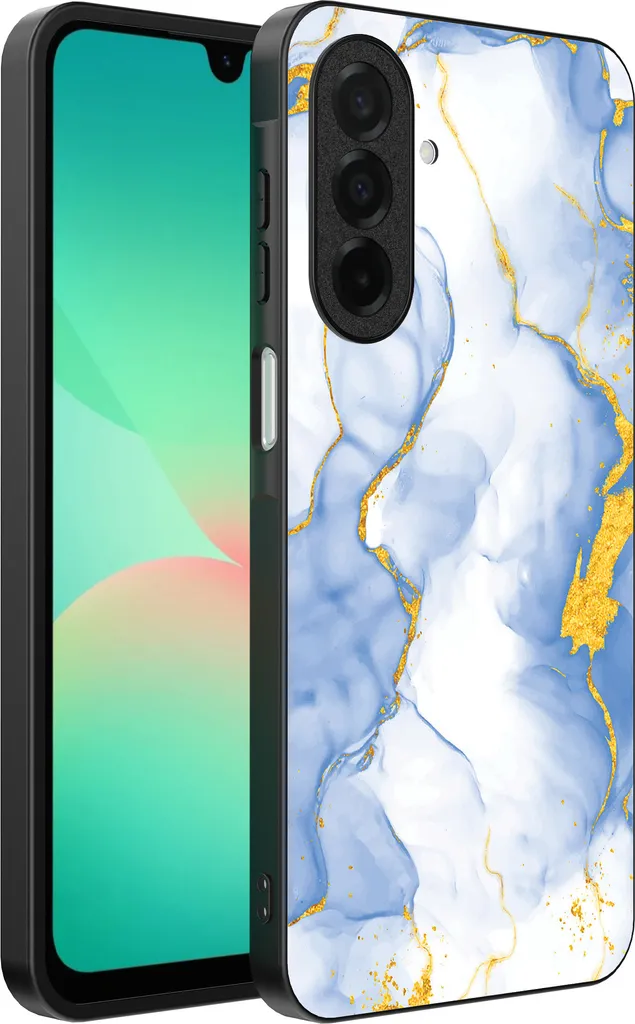 Custodia Samsung Galaxy A26 Marmo Blu | Cover TPU Top Qualità