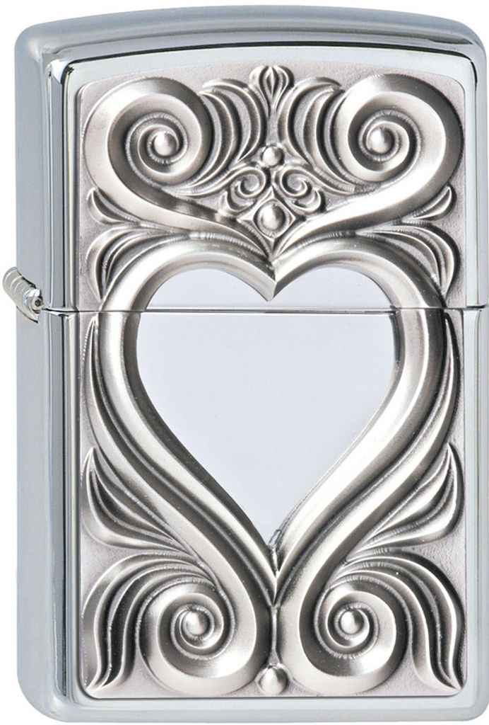 Zippo Feuerzeug #250 Heart Mirror, Girls' Style, 2002590