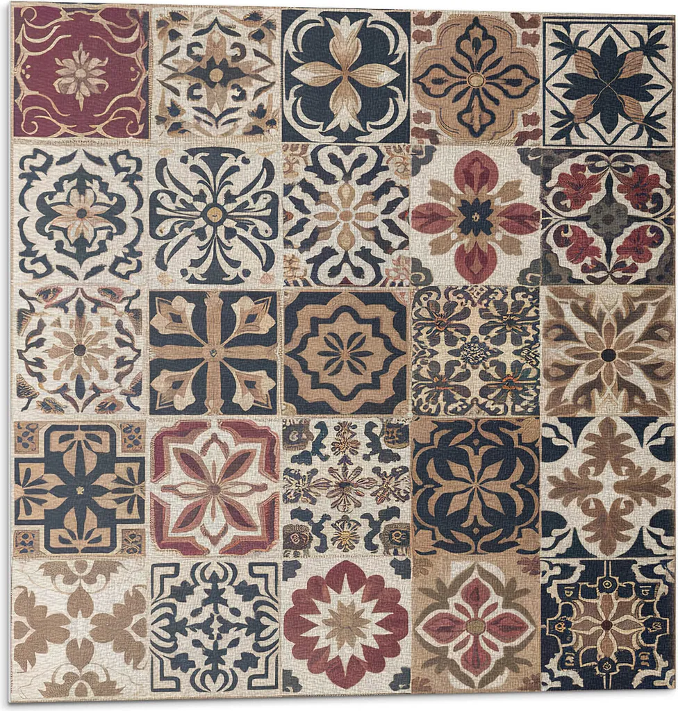 Pannello Parete Adesivo Mosaico 9 pezzi 30x30 | Piastrelle PVC Facili