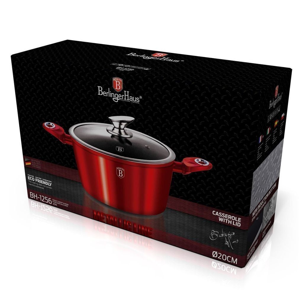 Berlinger Haus hrnec 6,5l 28cm Metallic Line BH1258N Obrázek produktu 18