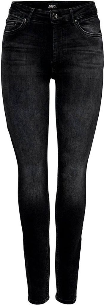 Only Blush Life Mid Skinny Denim Rea1099 Jeans Schwarz S / 34 Frau Schwarz S