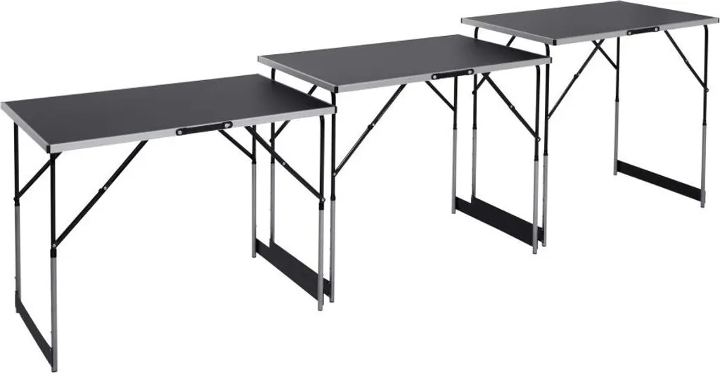 Table d'Appoint Robuste Meister Lot de 3 Résolvez le Manque d'Espace