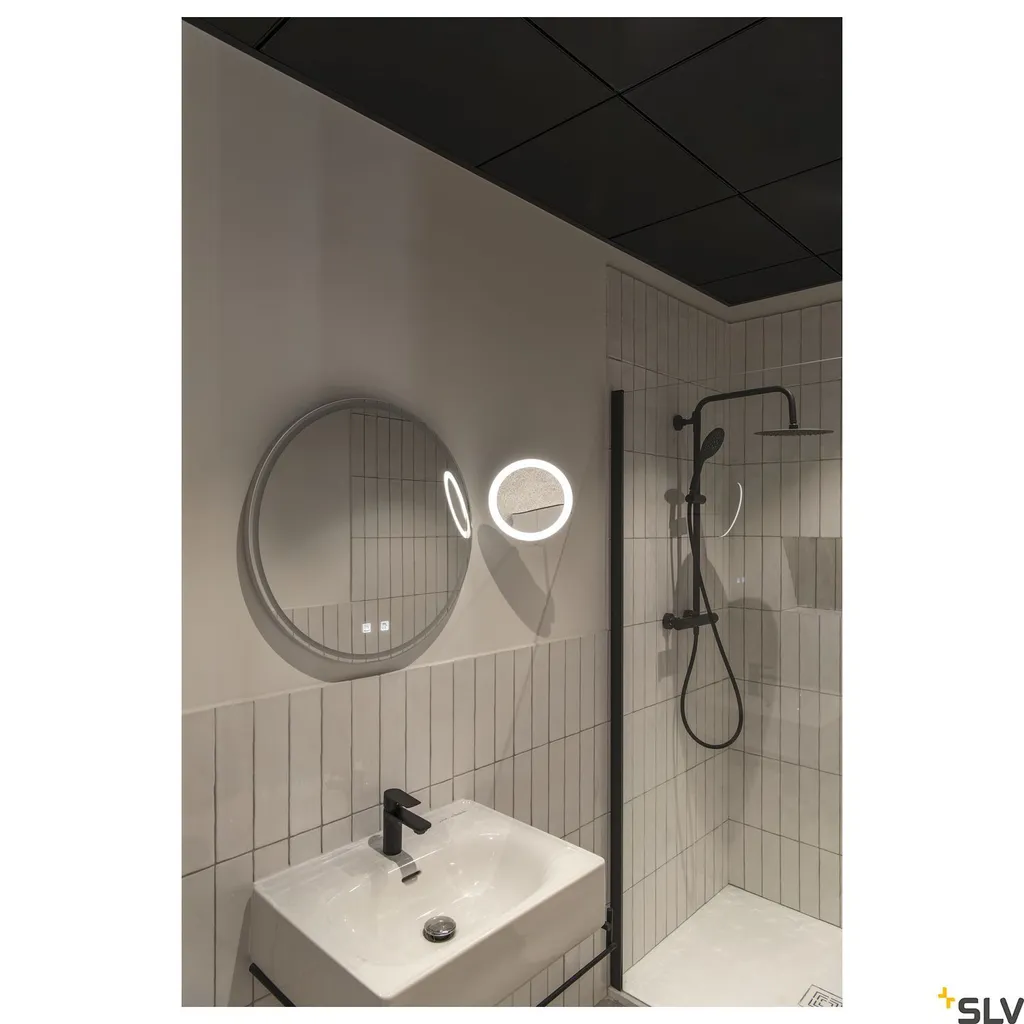 Applique murale LED salle de bain MAGANDA WL avec température réglable
