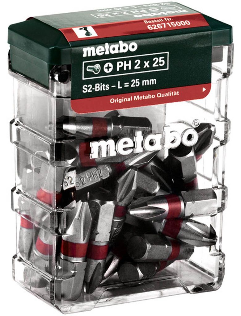 Metabo Bit-Box PH2, SP, 25-tlg. Produktbild 
