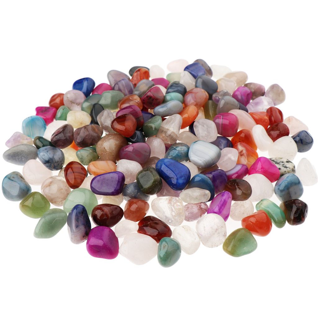 NKlaus 900g Trommelsteine Multi Mix 20 - 25 mm Heilsteine Produktbild 