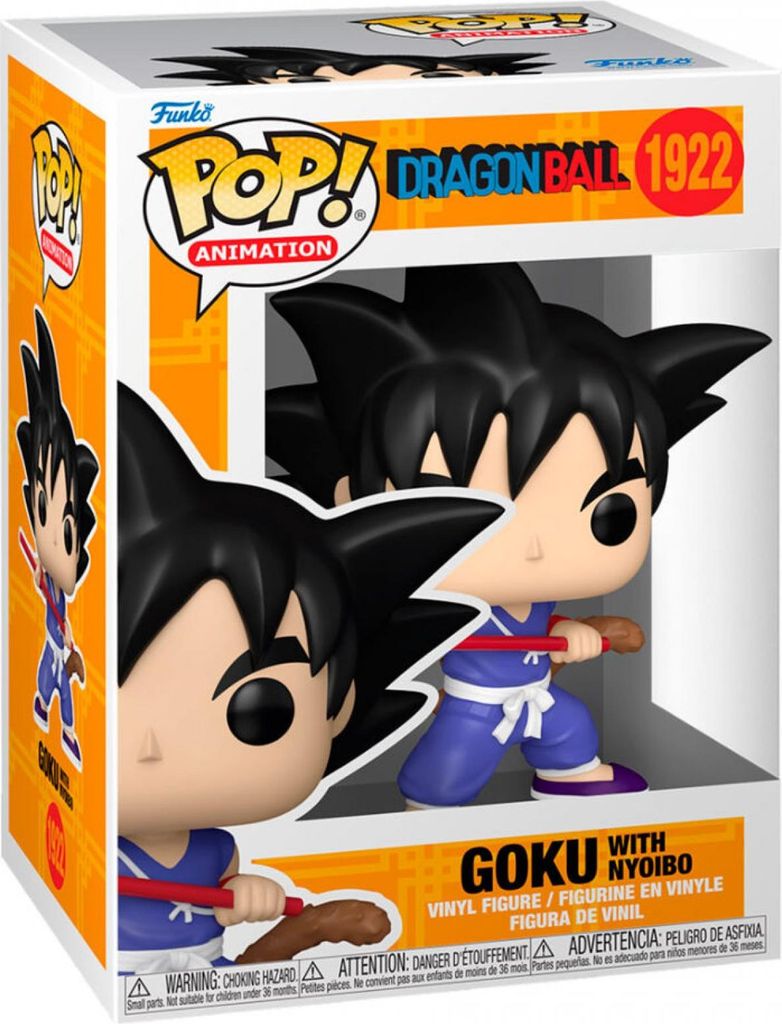 Funko POP Dragon Ball 1922 Goku with Nyoibo Figurka Zdjęcie produktu 