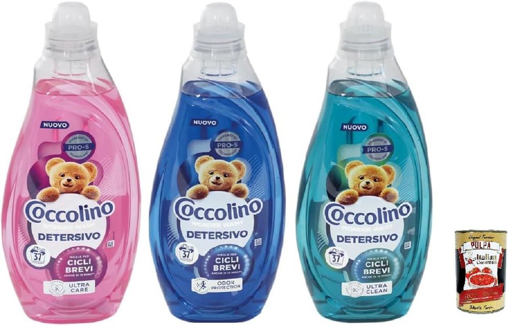 Testpaket Coccolino Wonder Wash Ultra Clean Ultra Care Odor Produktbild 