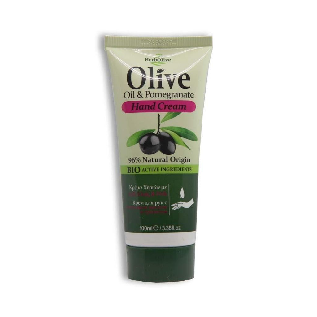 Crema mani HerbOlive *Olio d'oliva e melograno* 100 ml Immagine del prodotto 
