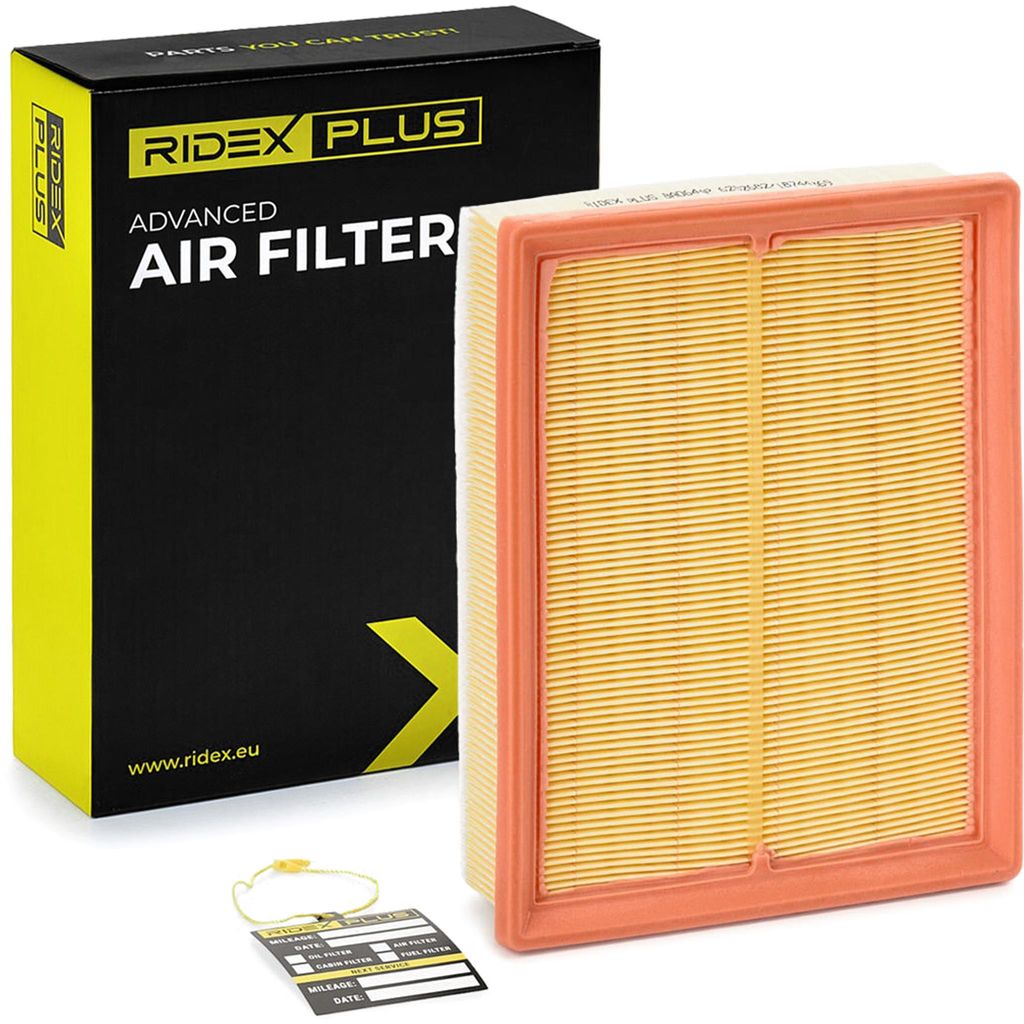 Luftfilter RIDEX PLUS 8A0644P für OPEL Vivaro B Combi (X82) Filtereinsatz