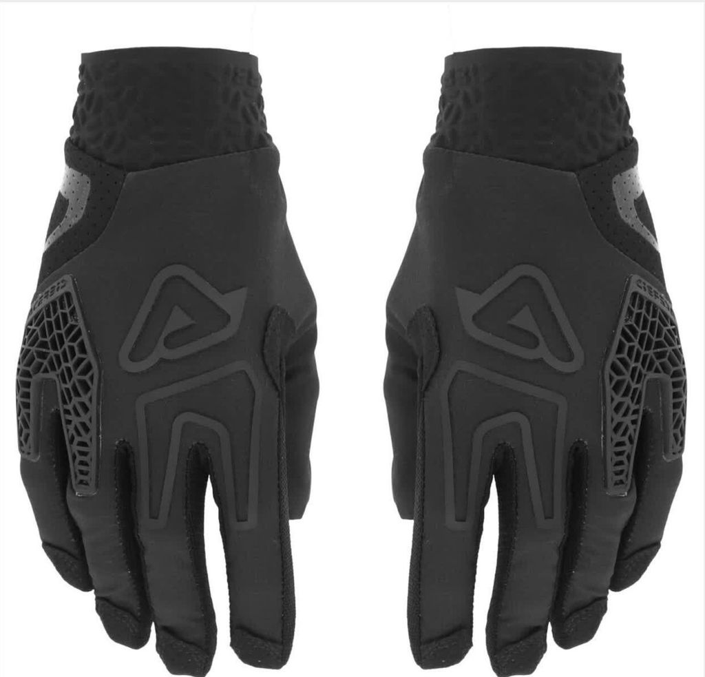 ACERBIS ENDURO RACE Schwarze Motocross-Handschuhe größe XXL