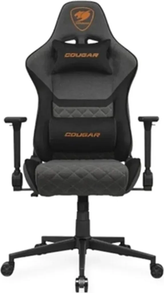 Cougar Armor One V2 Gris : Siège gaming avec accoudoirs 2D réglables