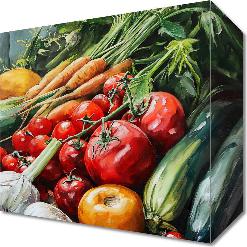 Bild 20x20cm Reichtum der Gartenernte
