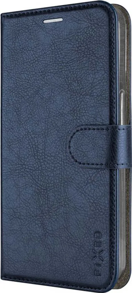 Custodia per cellulare per Galaxy S25 Plus, Custodia a libro fissa Opus, blu scuro