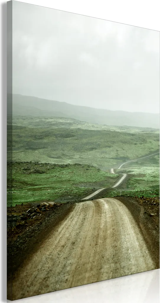 Offerta Quadro 40x60 Strada Pianure - Paesaggio su Tela Economico - 1