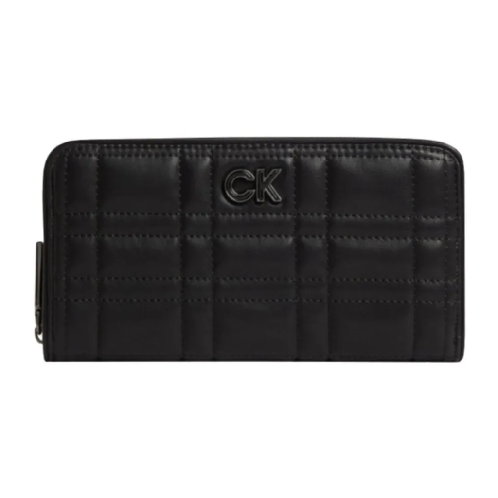 Portefeuille Calvin Klein Re-lock Noir Idéal pour Organiser vos Cartes