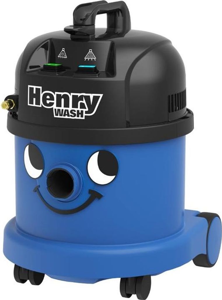 Numatic Sproei-extractiemaschine Staubsauger Henry Wash HVW370 blau mit Kit AS6