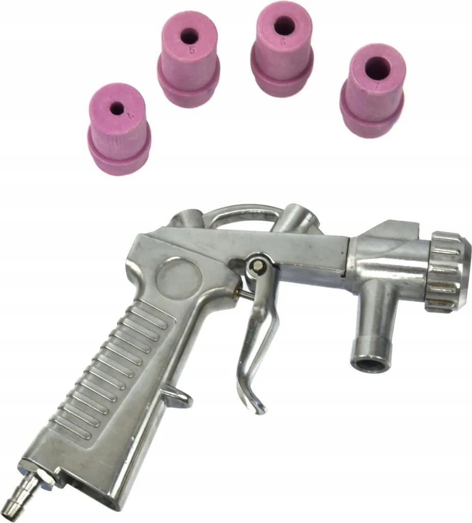 Pistola Sabbiatura LUXTOM - Kit 4 Ugelli Ceramica | Qualità Italiana