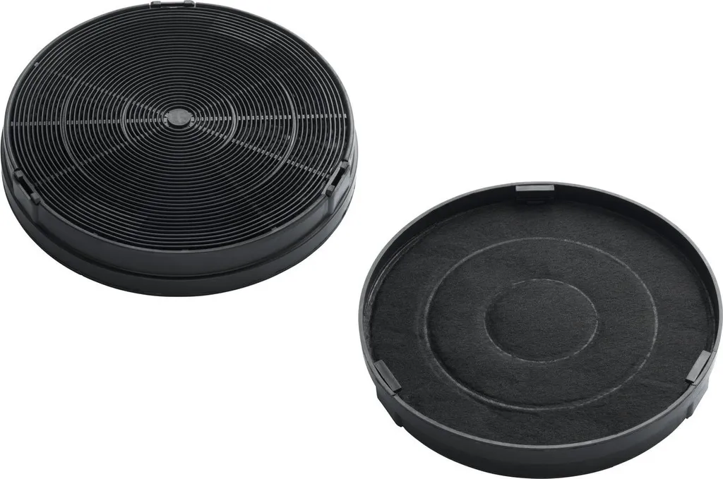 Filtre à charbon circulaire de 196 mm pour hotte de cuisine recyclage - 2