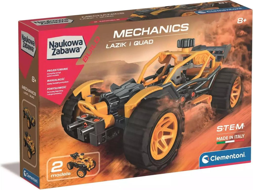 Clementoni Labo.mechaniki - Rover und Quad 50796