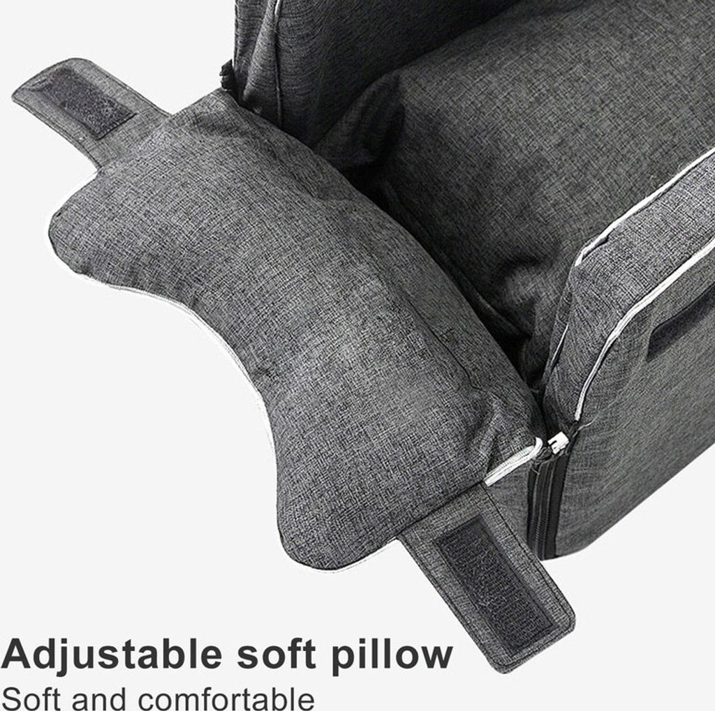 Hunde-Autositz Pet Booster Seat Armlehne Atmungsaktiver Produktbild 4