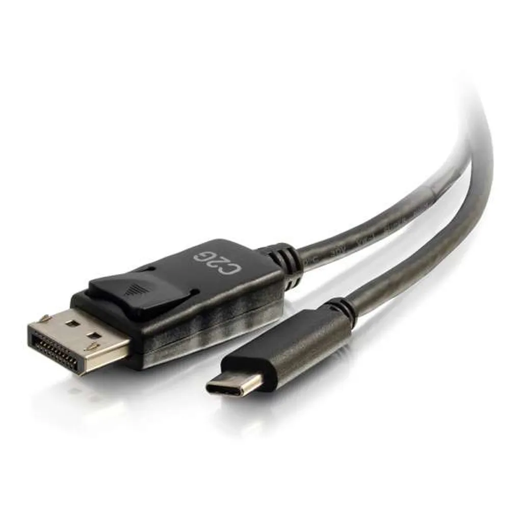 Câble Adaptateur USB-C DisplayPort 4K : Fini les Écrans Noirs 1.8m