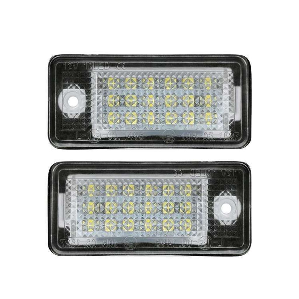 Astra H Insignia Kennzeichenleuchte LED Kennzeichenbeleuchtung Für Opel Astra H/J, Zafira, Insignia – Plug & Play, Xenon-weiß Led Kennzeichenbeleuchtung Opel Corsa E