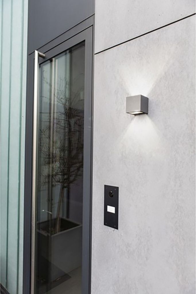 Lutec LED Außenwandleuchte Gemini anthrazit Up- & Downlight Produktbild 11