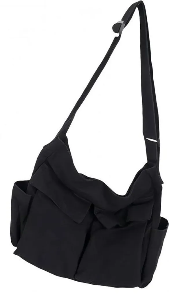 Sac fourre-tout pratique en toile de style vintage pour le quotidien