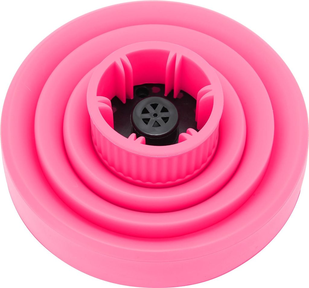 Universeller zusammenklappbarer Haartrockner-Diffusor, tragbarer, faltbarer Reise-Haartrockner-Diffusor, rosa
