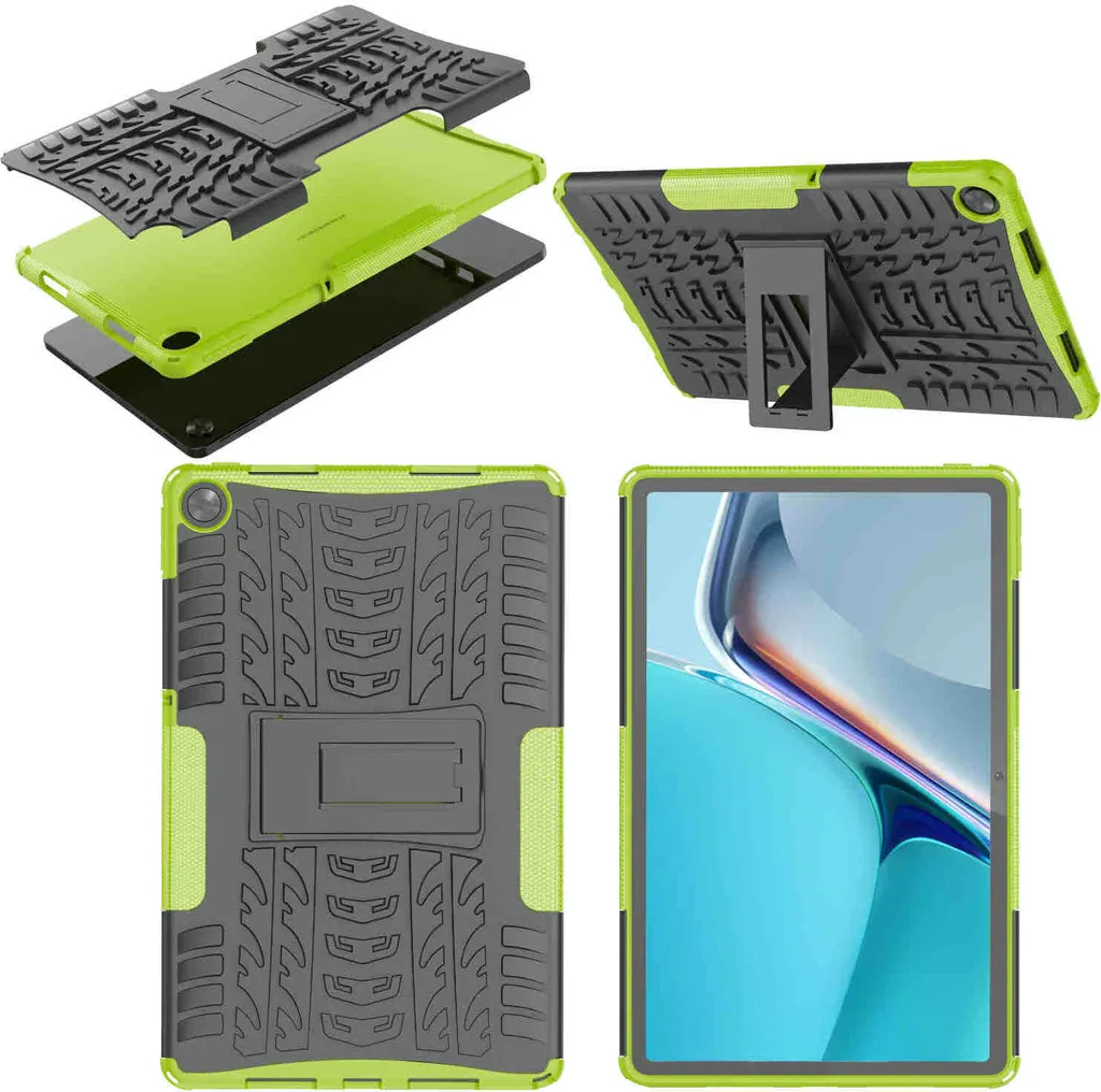 Custodia Ibrida Realme Pad 10.4 Verde - Cover Protettiva Antiurto