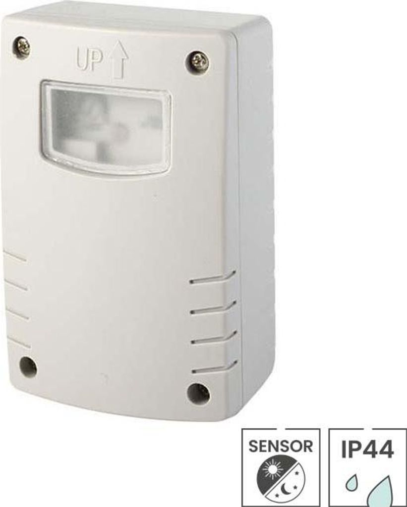 Dämmerungsschalter | IP44 | Mit einstellbarer Zeitschaltuhr Produktbild 