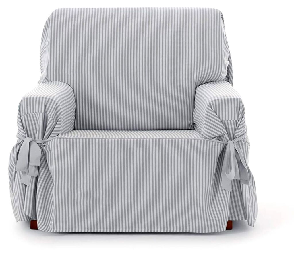 Calma Sofaüberwurf, Baumwolle, Grau, 80-120 cm