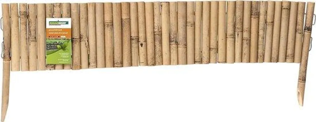 Tapis de jardin bambou 35 x 100 cm - Idéal pour allées et bordures