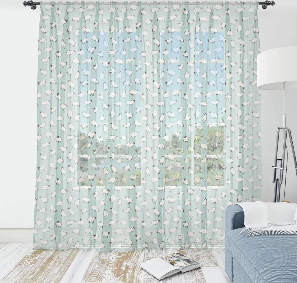 Abakuhaus Arazzo Pecore 180x274cm | Decorazione Parete Raso Silky