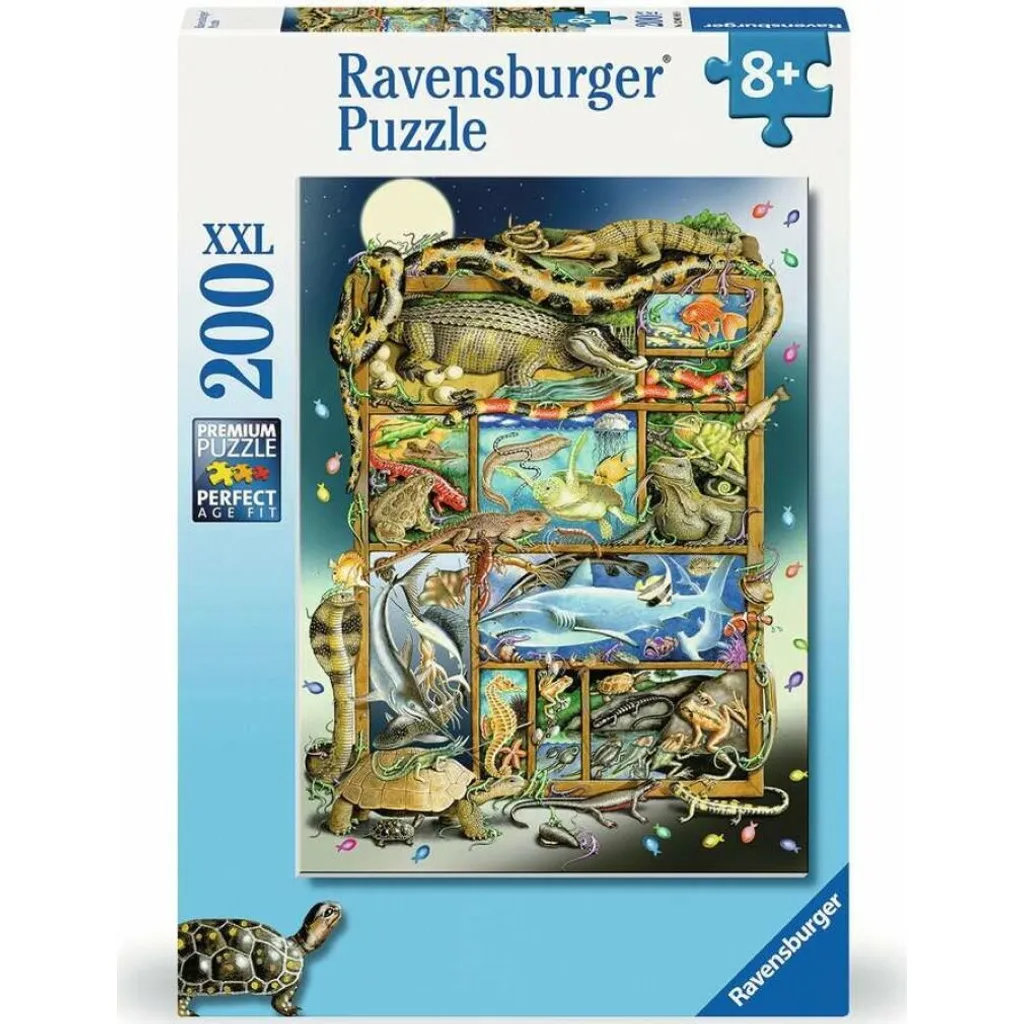Puzzle 500 pièces Ravensburger 12000866 Les reptiles sur l'étagère net