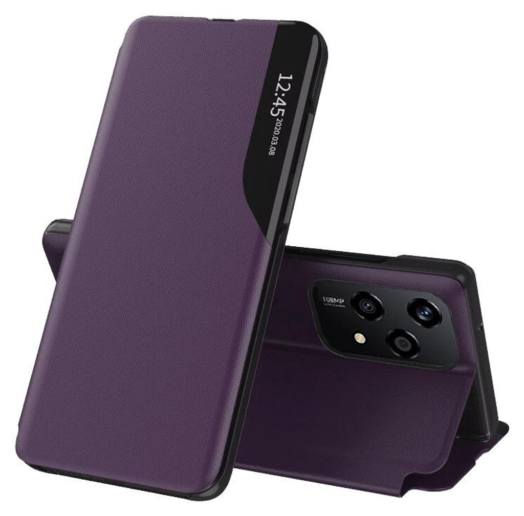 Elegante View Case Hülle für Honor 200 Lite - Violett KP36676