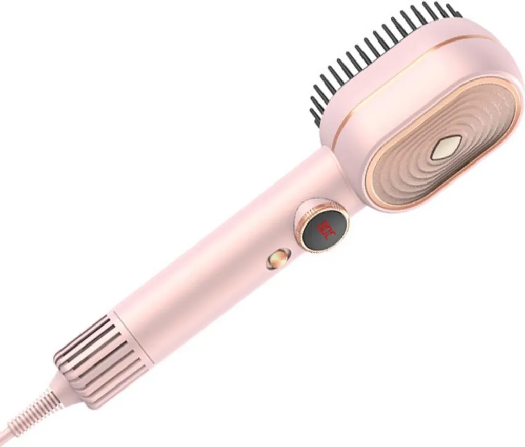 Sèche-cheveux rapide pour brushing parfait avec écran digital Rose - 2