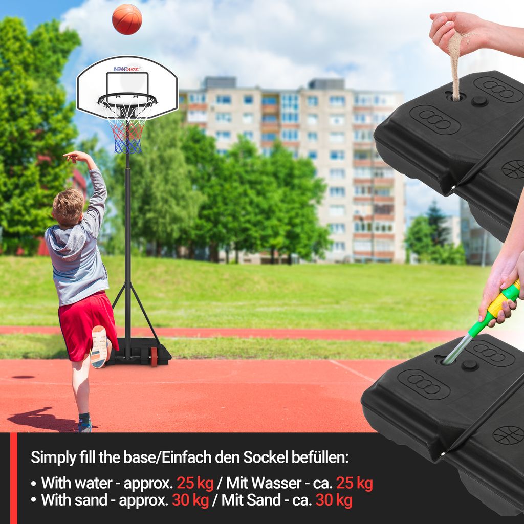 Infantastic® Basketballkorb - Outdoor/Indoor, für Kinder, Produktbild 4