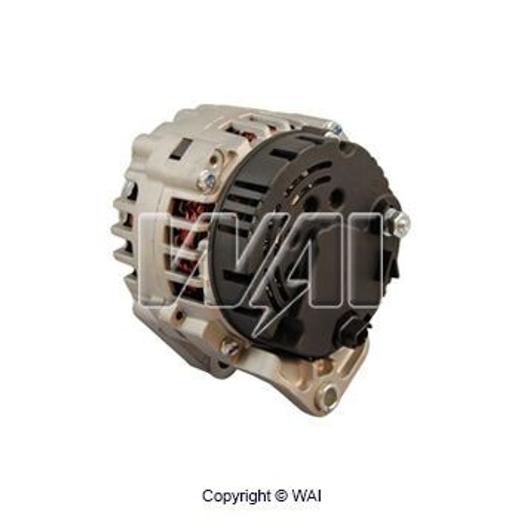 WAI 20027N Lichtmaschine Generator LiMa 95A 12V für RENAULT CLIO II (BB0/1/2, CB0/1/2) KANGOO (KC0/1) KANGOO Express (FC0/1) Sandero / Stepway II ...