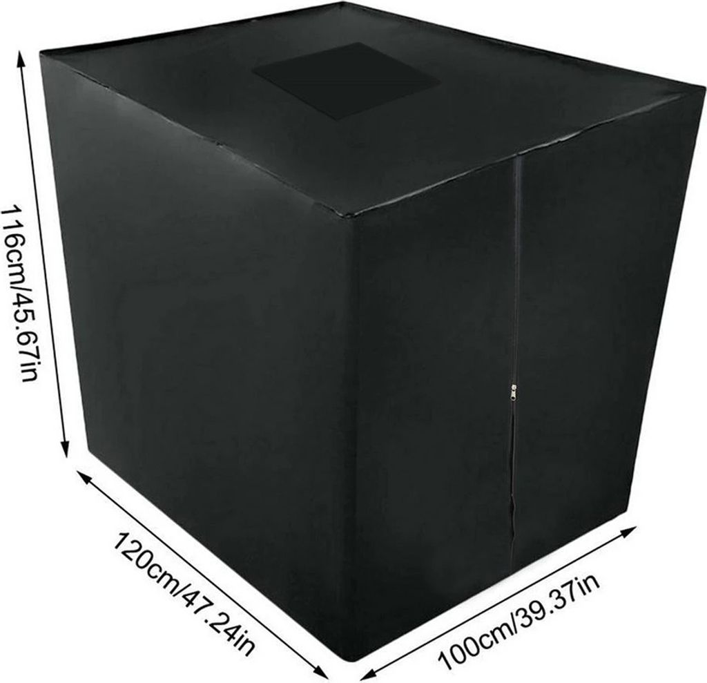 1Stk. IBC Container Wassertank Abdeckplane Schutzhaube Produktbild 5