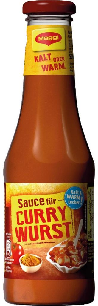 Maggi Currywurst Sauce owocowo-pikantny z subtelną nutą Zdjęcie produktu 