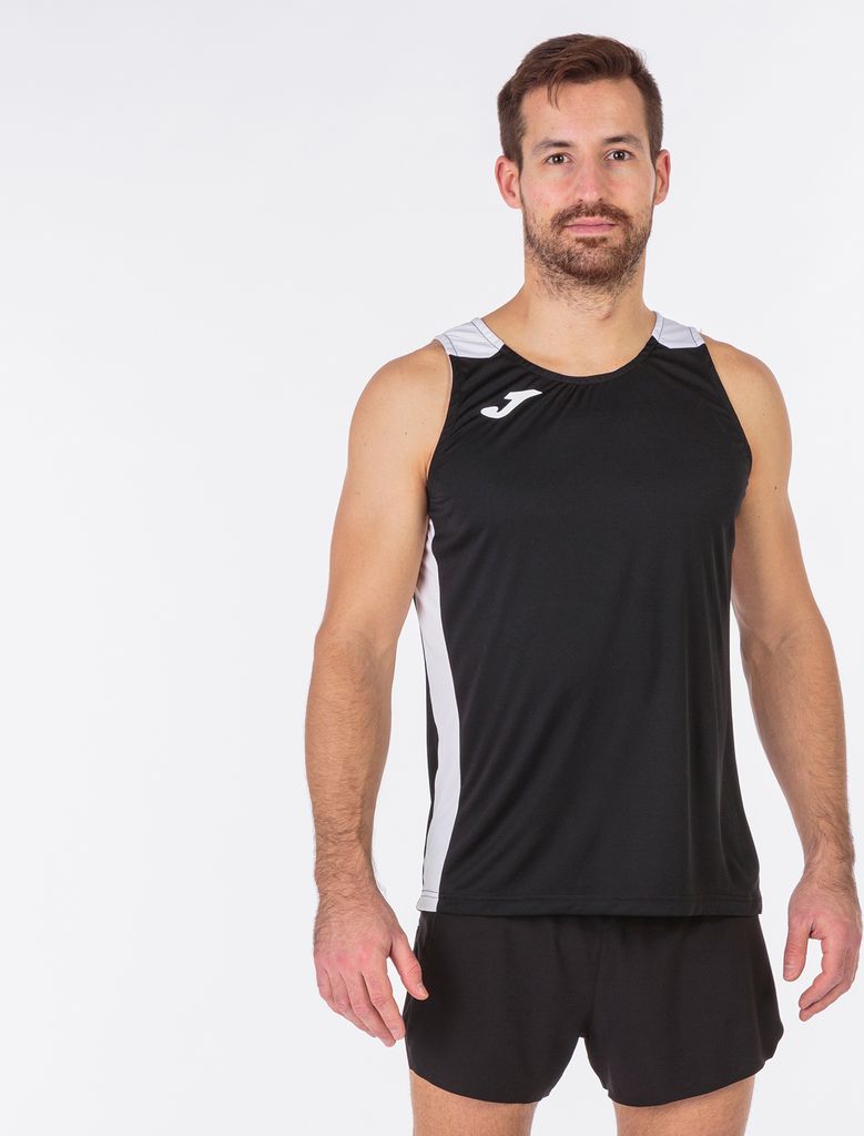 Joma Record Ii Sleeveless, Schwarz-Weiss, M