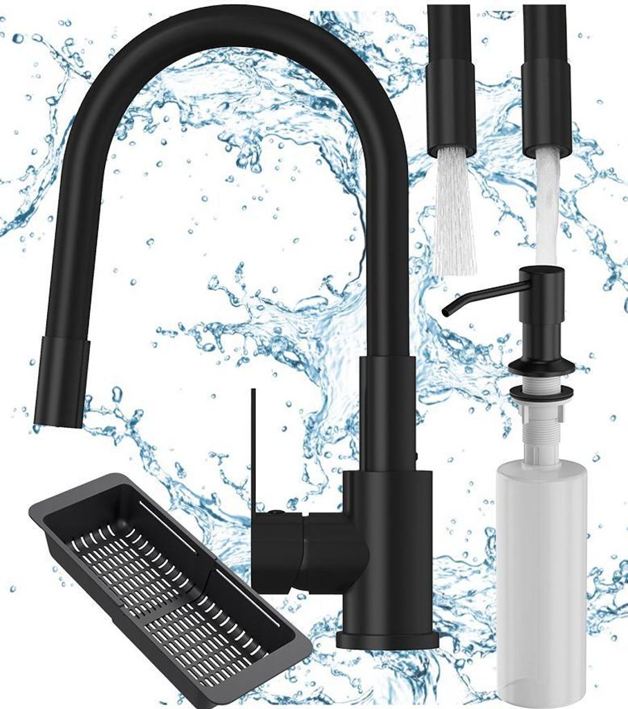 Granitan | GRADO PLUS - Küchenarmatur - Flexibler Auslauf - Produktbild 