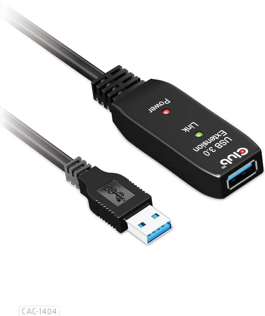 Club3D Cavo Prolunga Attivo 5m | USB 3.2 5Gbps per VR e Gaming