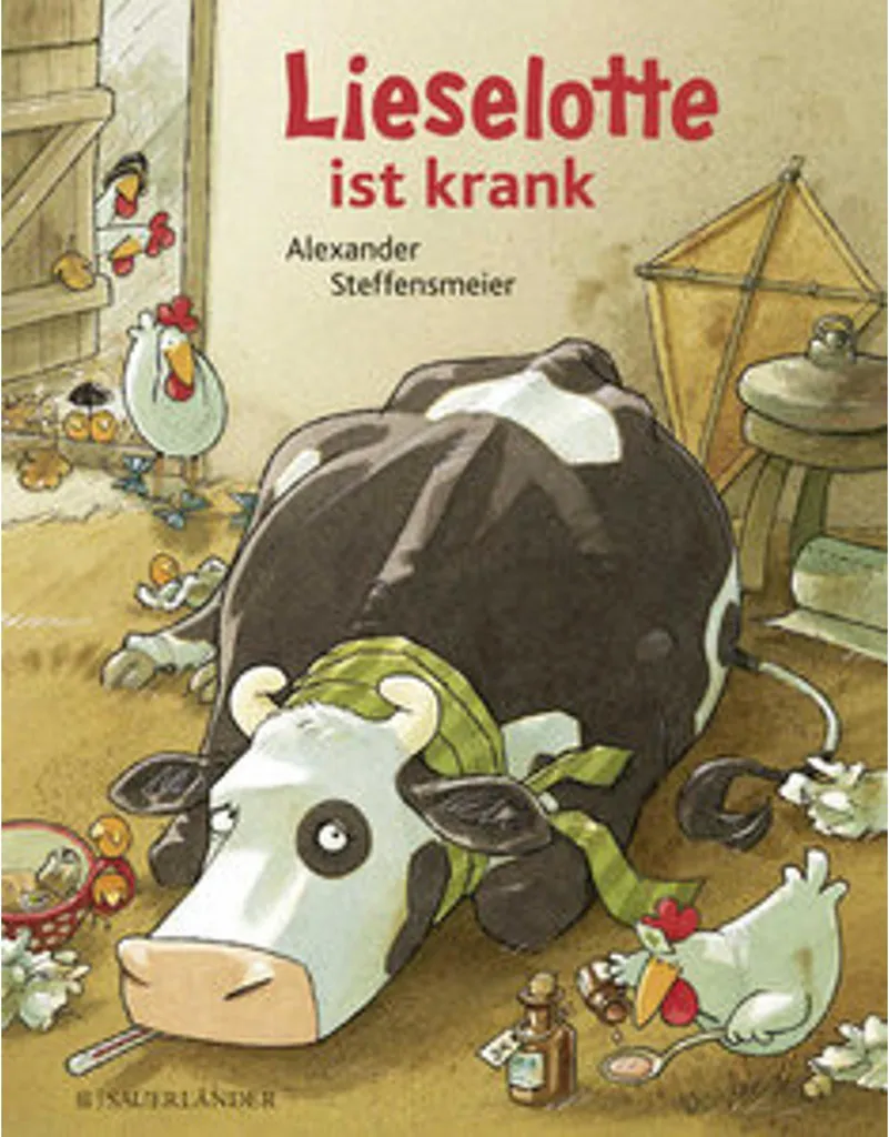 Album jeunesse Lieselotte ist krank pour apprendre l'allemand en s'amusant