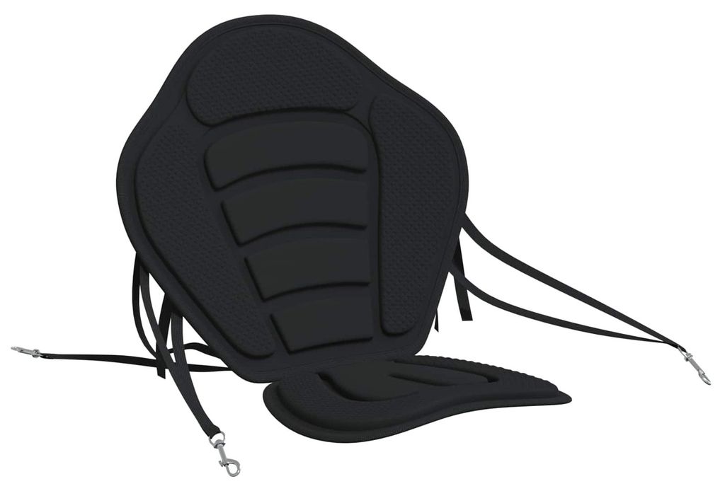 vidaXL Paddel Board Sitz 52 x 31 x 45 cm Lyocell Schwarz