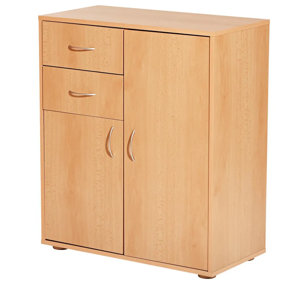 Commode de bureau en hêtre 1504 : Solution de classement élégante