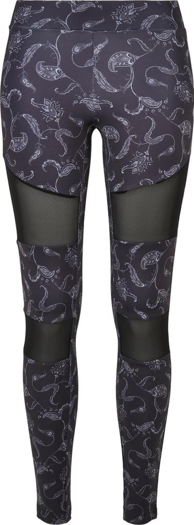 Urban Classics Ladies - TECH MESH Paisley Leggings - M