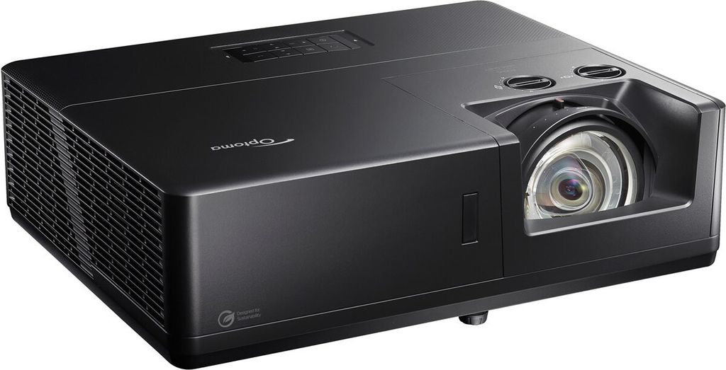 OPTOMA Optoma ZU507TST Kurzdistanzprojektor 5000 ANSI Lumen DLP WUXGA (1920x1200) 3D Schwarz