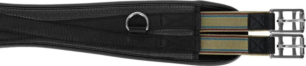 Sottopancia Covalliero Curvo Nero 120 cm - Comfort Anatomico per Cavalli